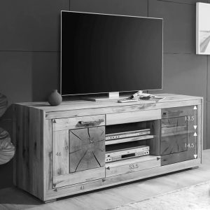 Drevená TV skrinka